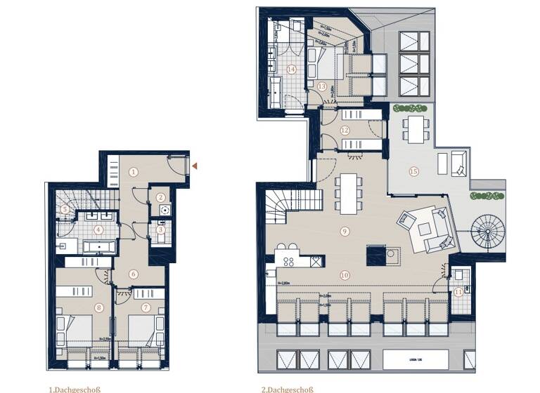 Maisonette zum Kauf 2.549.000 € 4 Zimmer 182,1 m² Tendlergasse 3 Wien 1090