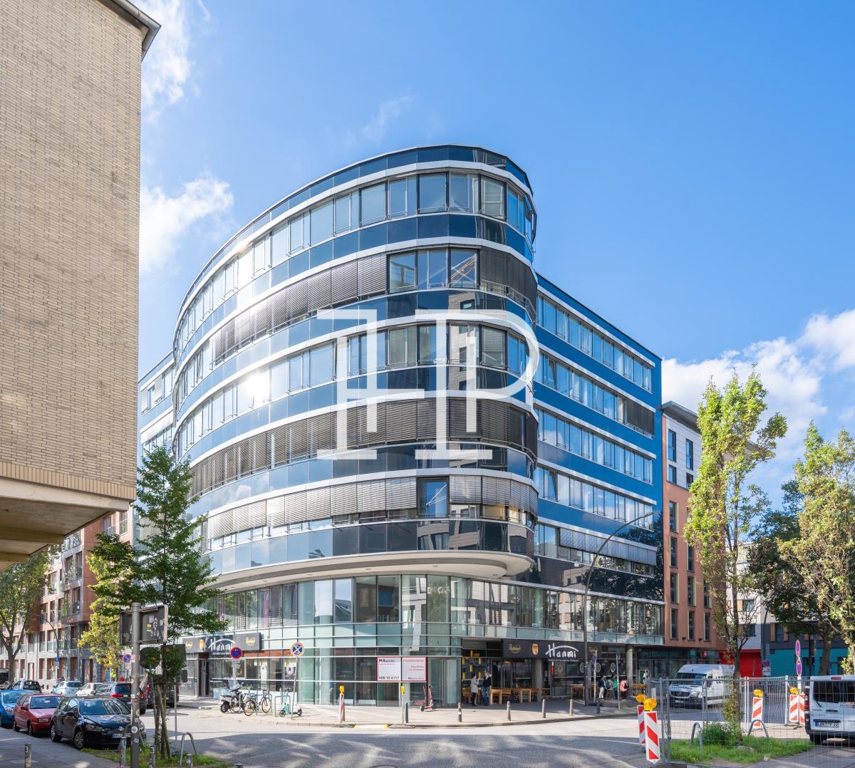 Bürofläche zur Miete 16,50 € 465 m²<br/>Bürofläche ab 196 m²<br/>Teilbarkeit St.Pauli Hamburg 20359