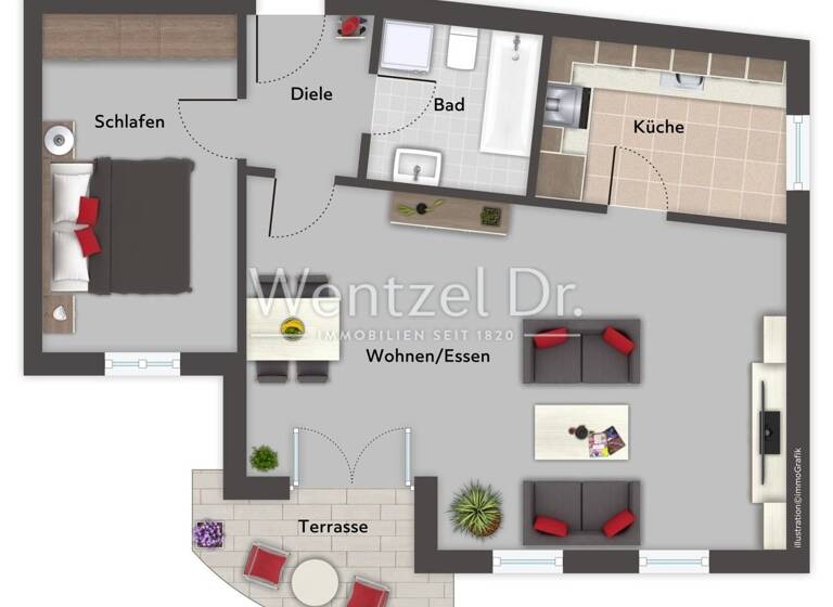 Terrassenwohnung zum Kauf 179.000 € 2 Zimmer 65,4 m²<br/>Wohnfläche Stötteritz Leipzig / Stötteritz 04299
