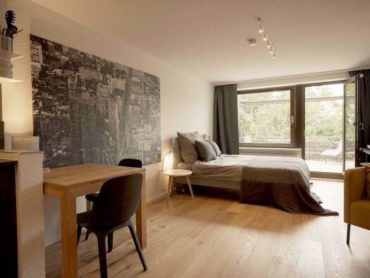 Studio zur Miete 1.450 € 1 Zimmer 42 m² Geschoss 1/2 frei ab sofort Innenstadt Tübingen 72074