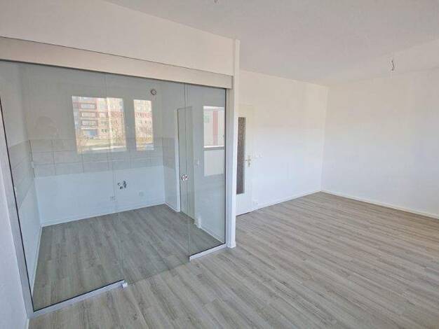 Wohnung zur Miete nur mit Wohnberechtigungsschein 418 € 3 Zimmer 57,9 m² 2. Geschoss Fischerstecherstr. 28 Heide Nord Halle (Saale) 06120