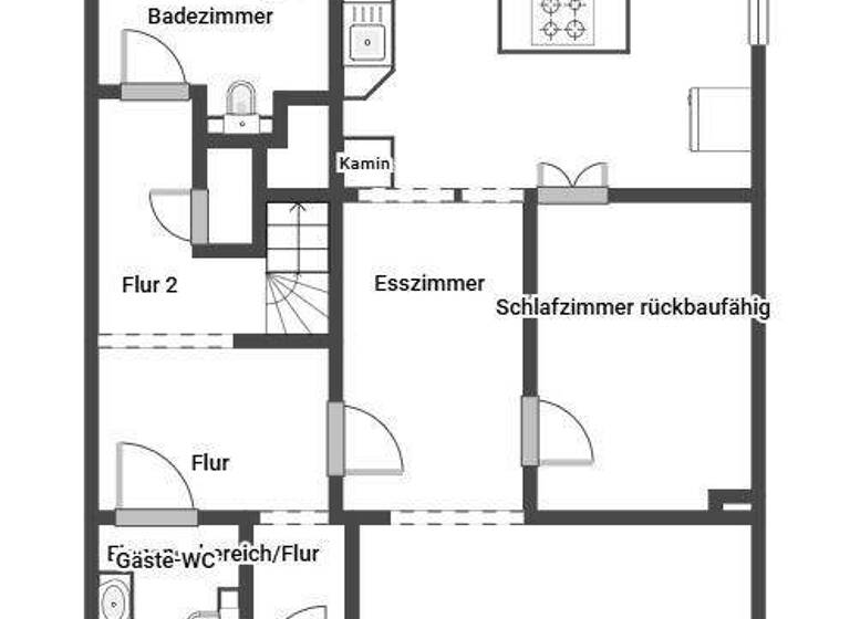 Doppelhaushälfte zum Kauf 119.000 € 7 Zimmer 172 m² 424 m² Grundstück Rehe 56479