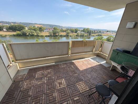 Terrassenwohnung zur Miete 480 € 1 Zimmer 44,1 m² Geschoss 2/6 frei ab sofort Bonner Straße 74 Trier-West-Pallien Trier 54294