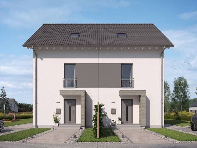 Doppelhaushälfte zum Kauf - Erstbezug provisionsfrei 440.000 € 5 Zimmer 139,9 m² 510 m² Grundstück Büttenberg Ennepetal 58256
