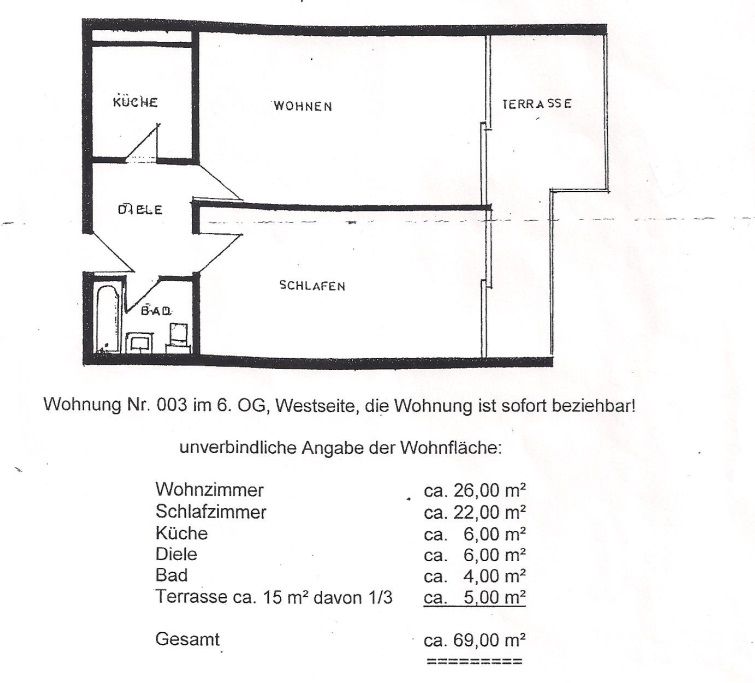 Wohnung zum Kauf 195.000 € 2 Zimmer 69 m²<br/>Wohnfläche 6.<br/>Geschoss Altstadt / Innenstadt 13 Fürth 90762