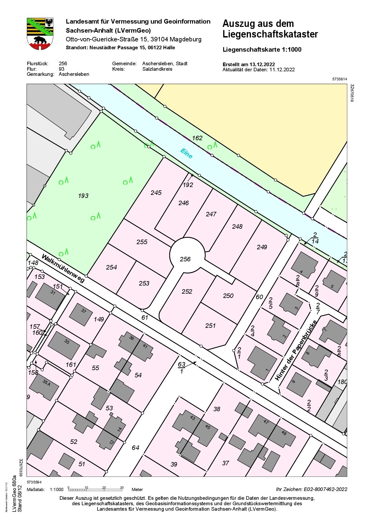 Grundstück zum Kauf 47.620 € 428 m²<br/>Grundstück Aschersleben Aschersleben 06449