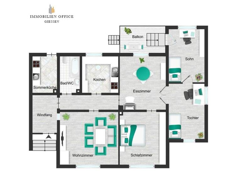 Mehrfamilienhaus zum Kauf 559.000 € 7 Zimmer 228 m² 984 m² Grundstück Wieseck Gießen / Inselweg 35396