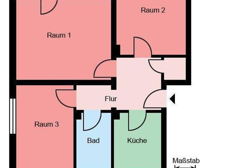 Wohnung zur Miete 529 € 3 Zimmer 67,7 m² EG frei ab 15.07.2026 Am Boirenbusch 3 Oberaden Bergkamen 59192