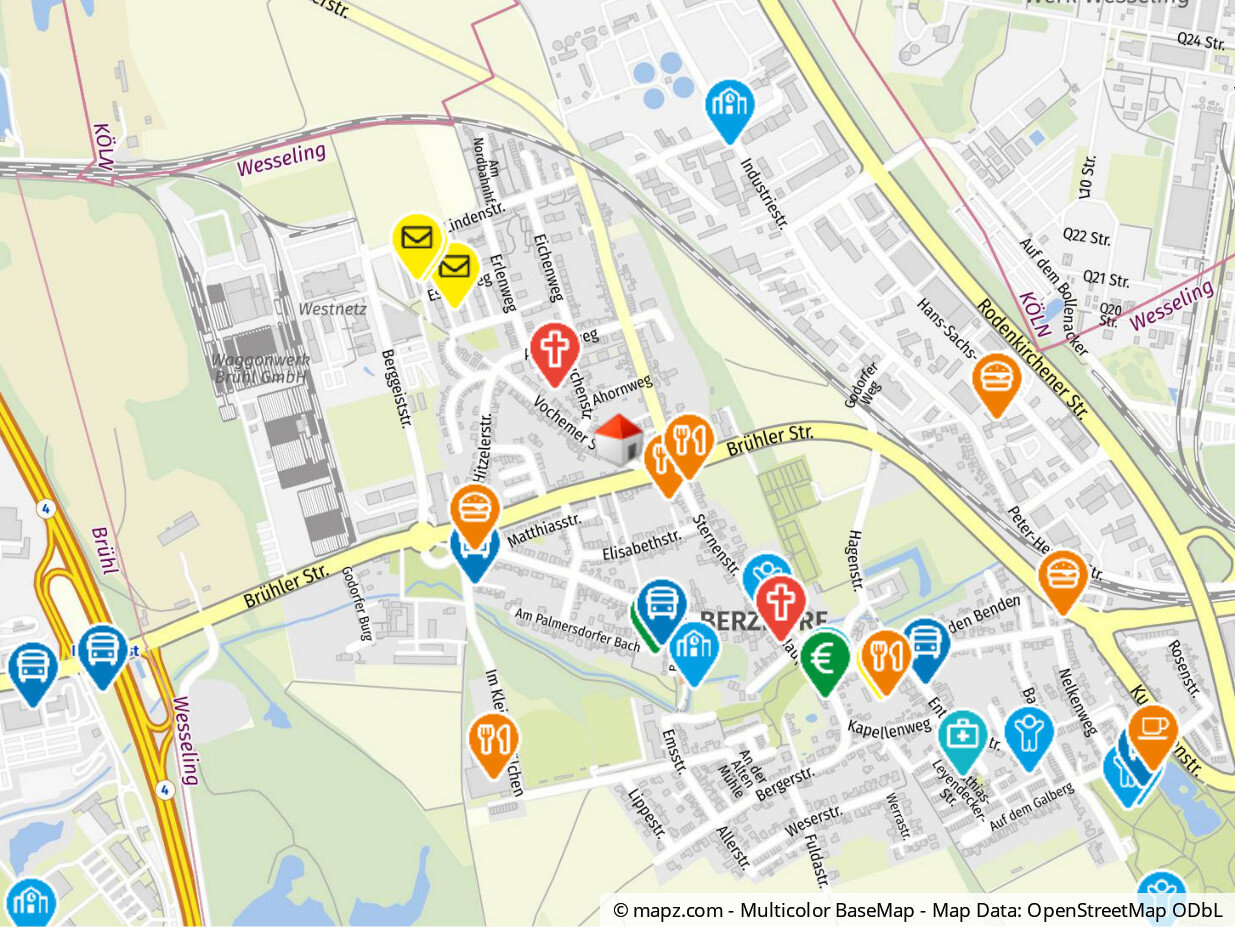 Einfamilienhaus zum Kauf 698.000 € 5 Zimmer 134 m²<br/>Wohnfläche 319 m²<br/>Grundstück Berzdorf Wesseling / Berzdorf 50389