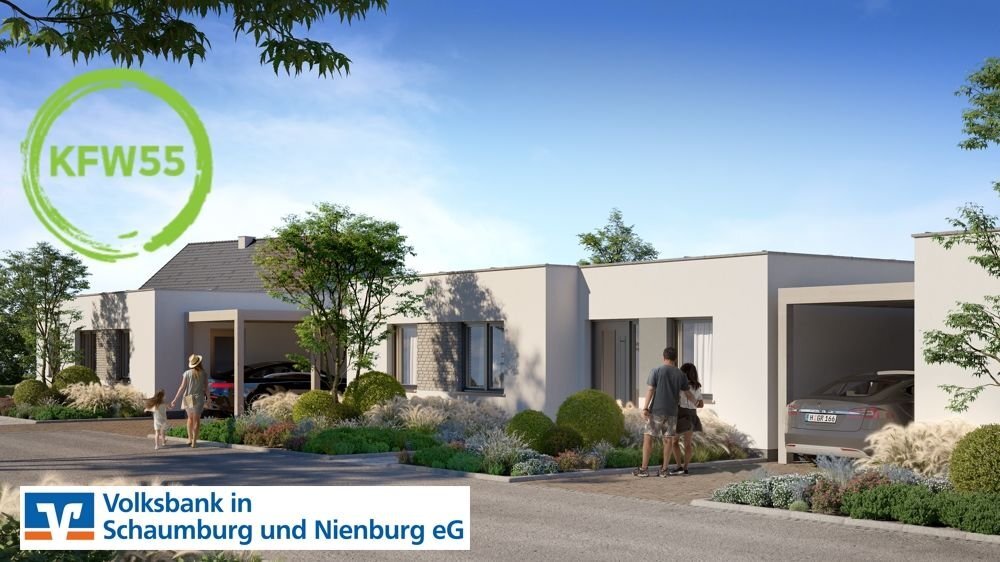 Bungalow zum Kauf provisionsfrei 338.100 € 2 Zimmer 76,5 m²<br/>Wohnfläche 230 m²<br/>Grundstück Hildebrandstraße 2 Nienburg Nienburg (Weser) 31582