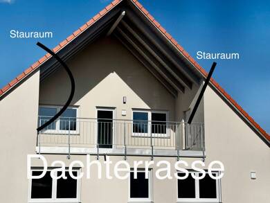 Wohnung zur Miete 1.136 € 4 Zimmer 106 m² Dachgeschoss, 2. Geschoss frei ab sofort Niederumelsdorf Siegenburg 93354