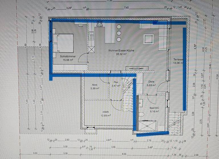 Wohnung zur Miete 858 € 2 Zimmer 66 m² Mommenheim 55278