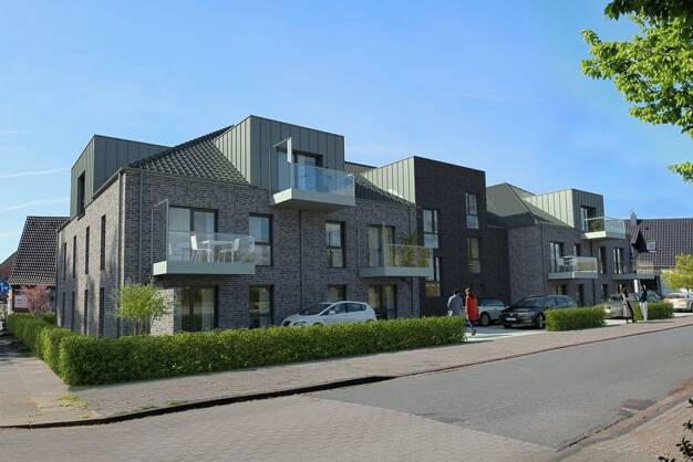 Wohnung zum Kauf provisionsfrei 282.500 € 2 Zimmer 67,4 m² Dachgeschoss, 2. Geschoss Wahlbezirk 112 Nordhorn 48527