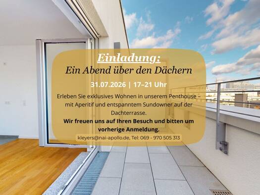 Wohnung zum Kauf - Erstbezug 354.900 € 2 Zimmer 42,5 m² Gallus Frankfurt am Main 60326