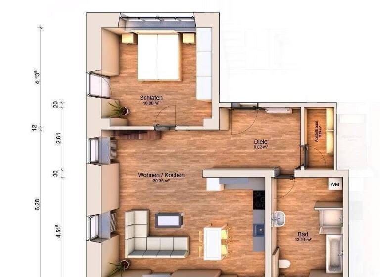 Wohnung zum Kauf provisionsfrei 245.000 € 2 Zimmer 83,3 m² EG frei ab sofort Bergmannstr. 3 Bad Kissingen 97688