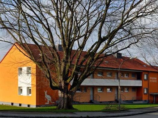 Wohnung zur Miete nur mit Wohnberechtigungsschein 428 € 3 Zimmer 62 m² 1. Geschoss frei ab 01.08.2026 Windflügelweg 1 Wickede Dortmund 44319