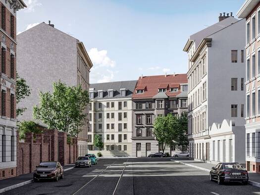 Wohnung zum Kauf - Erstbezug provisionsfrei 240.760 € 2 Zimmer 46,3 m² 1. Geschoss Stötteritz Leipzig 04299