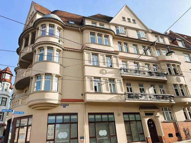 Wohnung zur Miete 904 € 3 Zimmer 90,4 m² 2. Geschoss frei ab sofort Beesener Straße 12 Innenstadt Halle (Saale) 06110