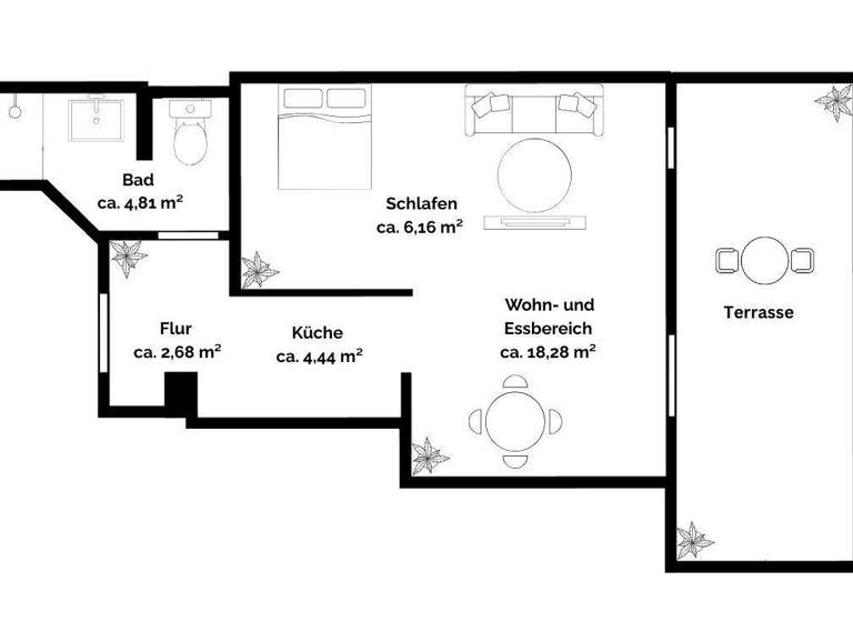 Wohnung zum Kauf 249.000 € 1 Zimmer 43 m² Gaimersheim 85080