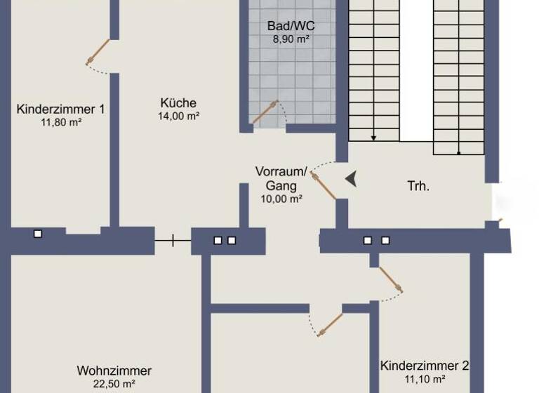 Wohnung zum Kauf 649.000 € 4 Zimmer 92 m² 1. Geschoss Wien 1030
