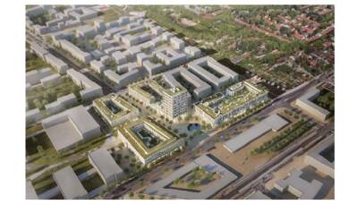 Bürogebäude zur Miete provisionsfrei 14,50 € 15 Zimmer 680 m² Bürofläche teilbar von 300 m² bis 690 m² Unterföhring 85774
