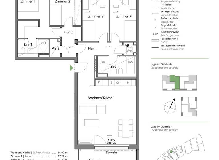 Wohnung zum Kauf 568.000 € 5 Zimmer 119,3 m² EG Marmorweg 7 Naunhof 04683