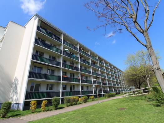 Wohnung zur Miete 295 € 2 Zimmer 49,1 m² 3. Geschoss Oleanderweg 3 Nördliche Neustadt West 06122