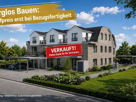 Wohnung zum Kauf - Erstbezug 206.000 € 2 Zimmer 60,6 m² EG Brake Brake 26919