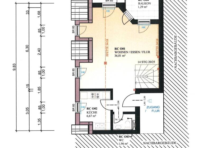 Maisonette zum Kauf 360.000 € 4 Zimmer 102 m²<br/>Wohnfläche Dachgeschoss<br/>Geschoss Herzogenaurach Herzogenaurach 91074