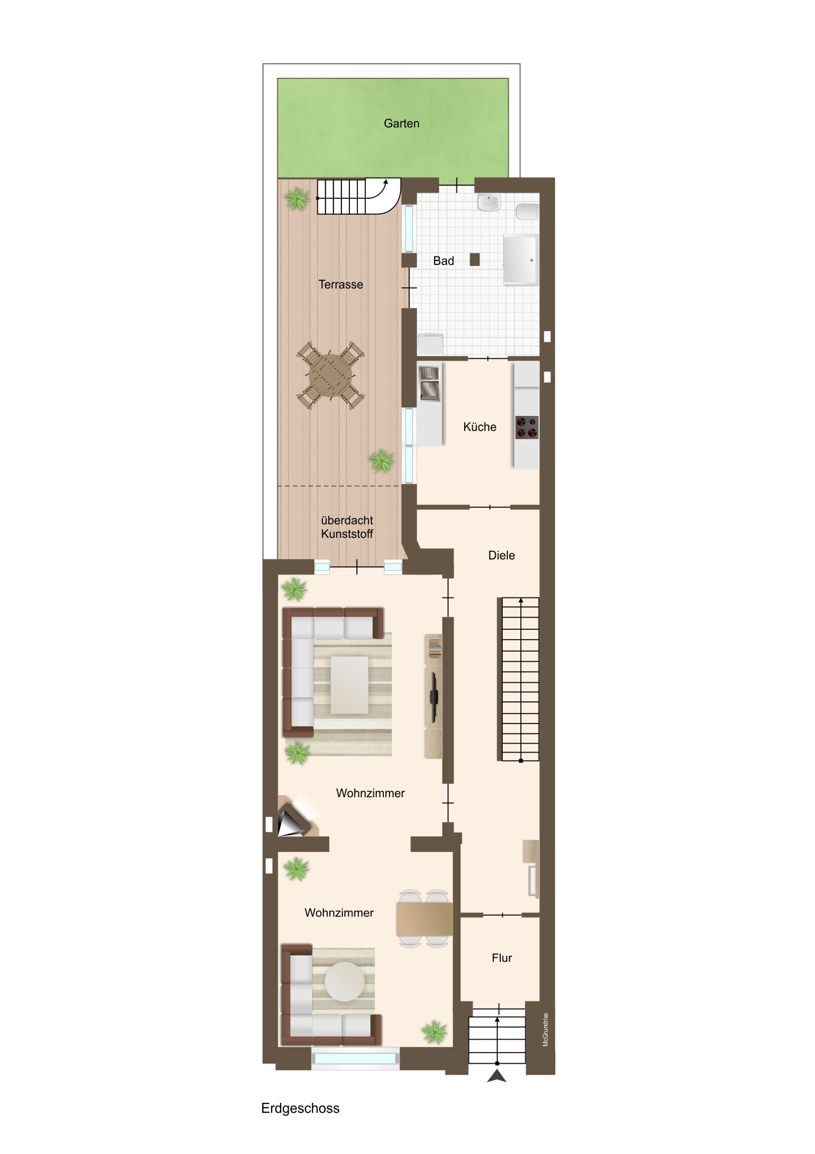 Stadthaus zum Kauf 299.000 € 5 Zimmer 150 m²<br/>Wohnfläche 450 m²<br/>Grundstück Odenkirchen - Mitte Mönchengladbach 41199