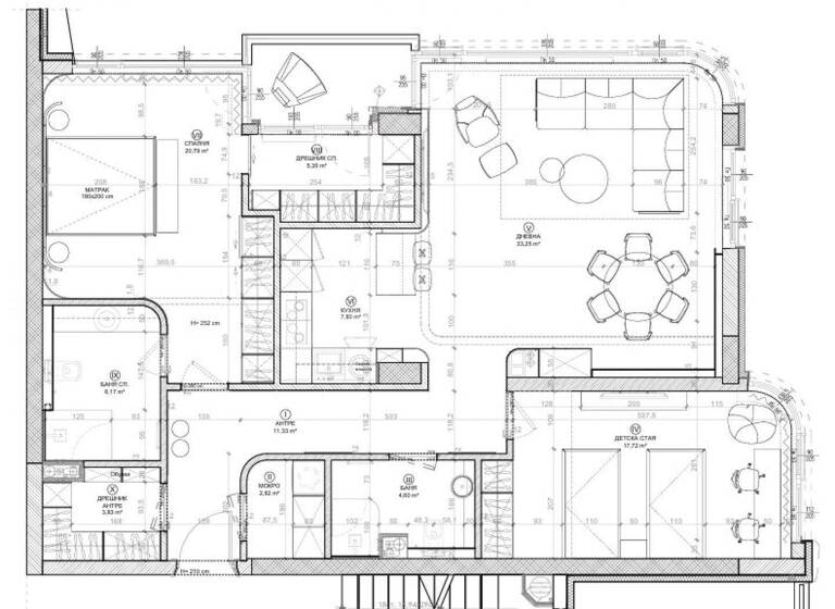 Studio zum Kauf 712.000 € 3 Zimmer 178 m² Sofia