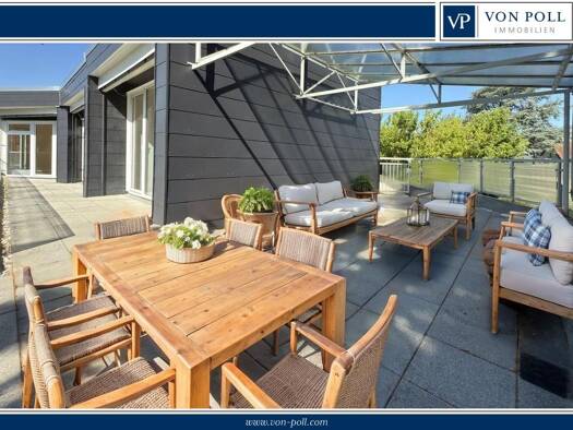 Penthouse zur Miete 2.950 € 5 Zimmer 162,8 m² 2. Geschoss Niederursel Frankfurt am Main 60439