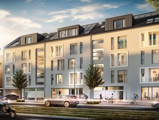 Wohnung zum Kauf - Neubau provisionsfrei 644.900 € 3 Zimmer 85,7 m² 3. Geschoss Bonner Straße 515 Marienburg Köln 50968
