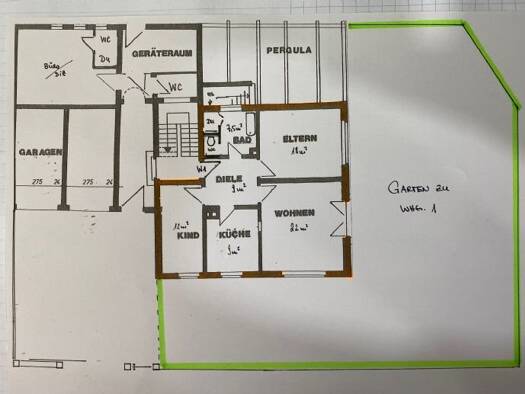 Wohnung zur Miete 1.100 € 3 Zimmer 80 m² EG frei ab sofort Schwabach 91126