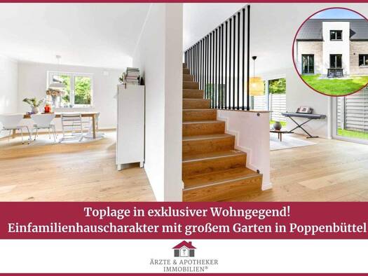 Doppelhaushälfte zum Kauf 1.198.000 € 5 Zimmer 149 m² 670 m² Grundstück Poppenbüttel Hamburg Poppenbüttel 22391