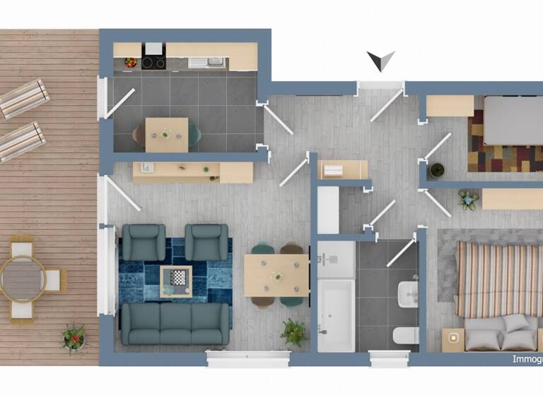 Wohnung zum Kauf 125.000 € 3 Zimmer 67 m² Innenstadt Aurich 26607