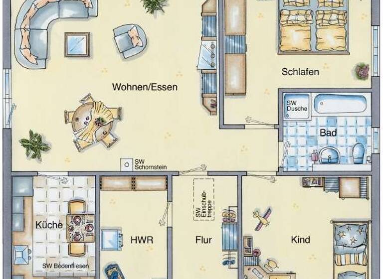 Bungalow zum Kauf - Erstbezug provisionsfrei 269.990 € 3 Zimmer 92 m² 562 m² Grundstück Oegeln Beeskow 15848