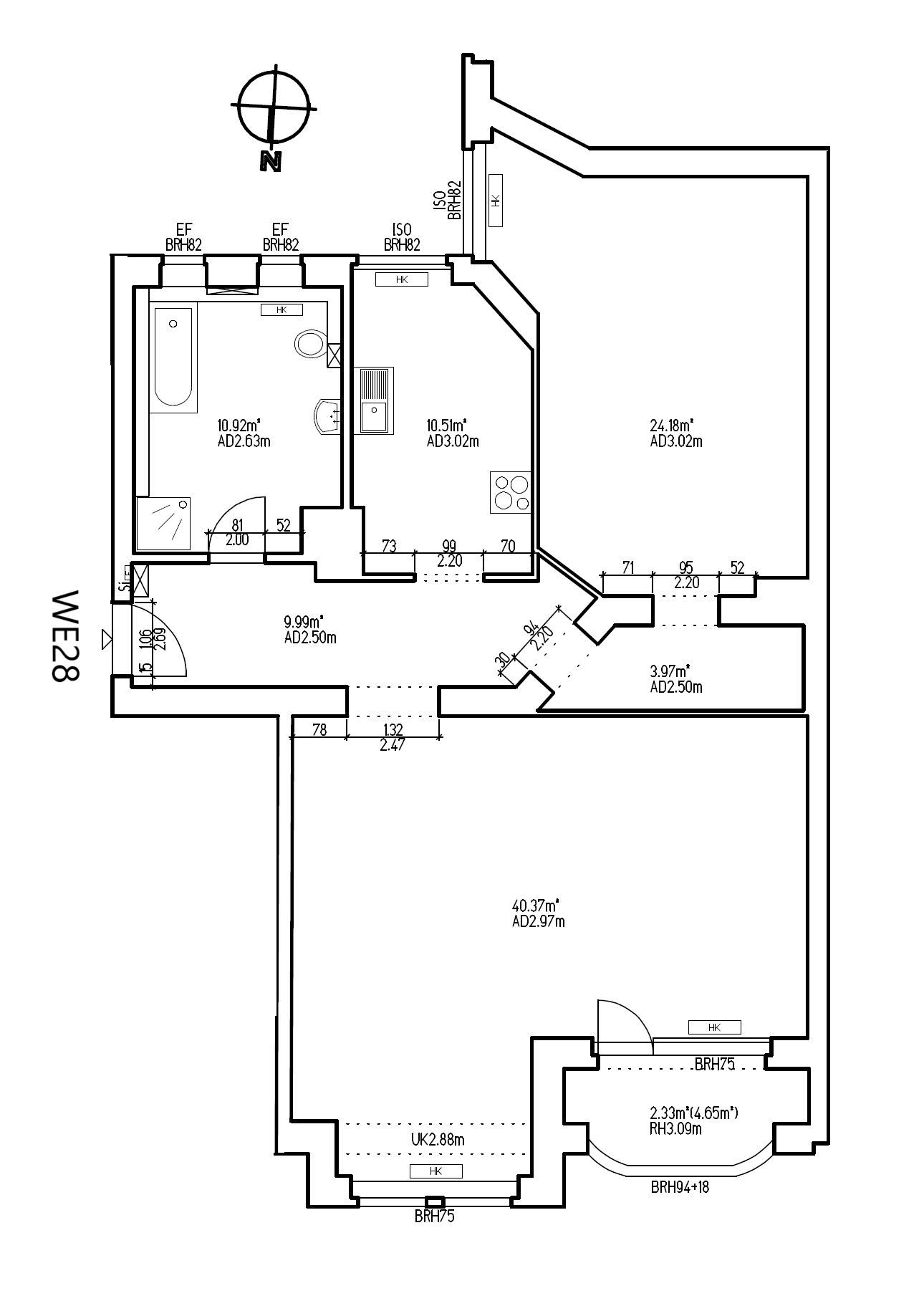 Studio zum Kauf provisionsfrei 480.669 € 2 Zimmer 102 m²<br/>Wohnfläche 3.<br/>Geschoss Charlottenburg Berlin 10587