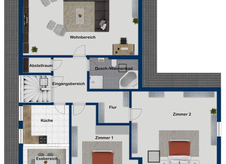 Wohnung zum Kauf 179.000 € 3 Zimmer 98 m² Bernberg Gummersbach / Bernberg 51647