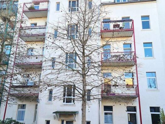Wohnung zur Miete 320 € 2 Zimmer 49,4 m² 1. Geschoss Vettersstraße 11 Bernsdorf Chemnitz 09126