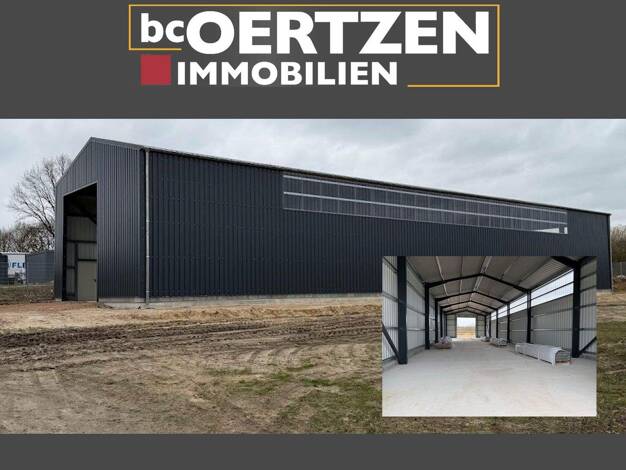 Lagerhalle zur Miete - Erstbezug 2.850 € 343,1 m² Lagerfläche Huskoppel 8 Oelstorf Salzhausen 21376