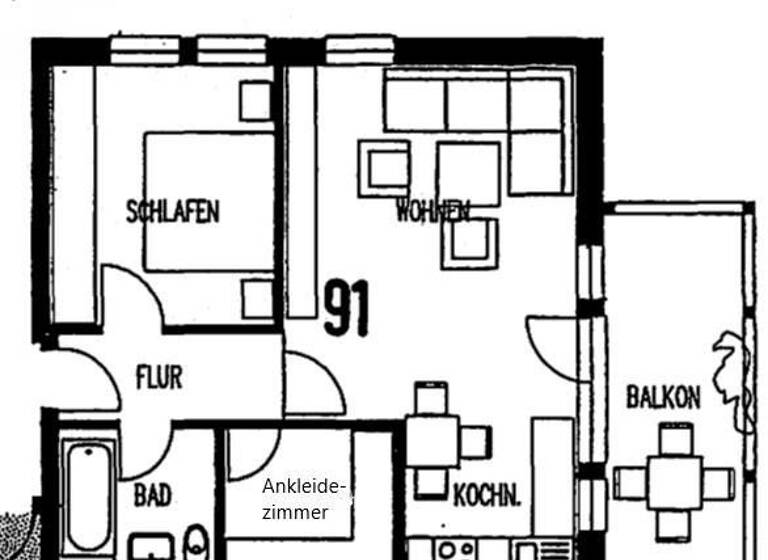Wohnung zum Kauf 289.000 € 2,5 Zimmer 58 m²<br/>Wohnfläche 1.<br/>Geschoss ab sofort<br/>Verfügbarkeit Dollahner Straße 55 Binz Binz 18609