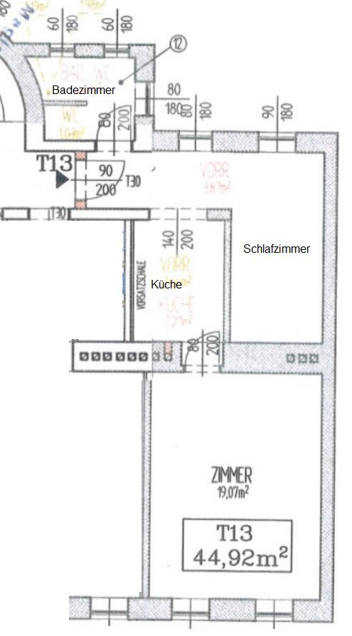 Wohnung zum Kauf 278.900 € 2 Zimmer 45 m²<br/>Wohnfläche 1.<br/>Geschoss Wien 1170