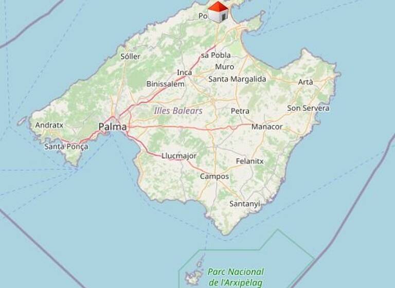 Landhaus zum Kauf 1.800.000 € 4 Zimmer 190 m² 14.300 m² Grundstück Pollensa 07460