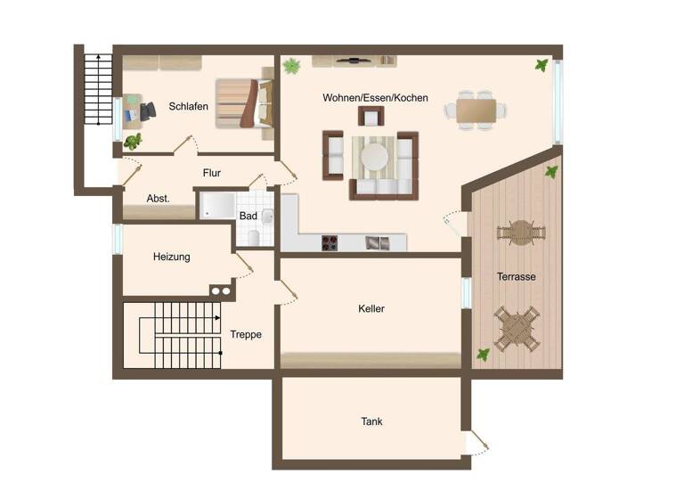 Mehrfamilienhaus zum Kauf 569.000 € 11 Zimmer 327 m² 678 m² Grundstück Sonnenhügel Osnabrück 49088