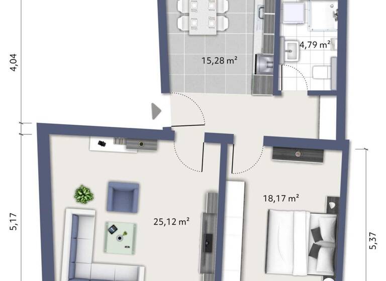 Wohnung zum Kauf provisionsfrei 245.210 € 3 Zimmer 70,1 m² Weikersheim 97990