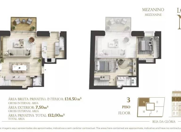 Studio zum Kauf provisionsfrei 1.440.000 € 3 Zimmer 124,5 m² 3. Geschoss Santo António 1250-114
