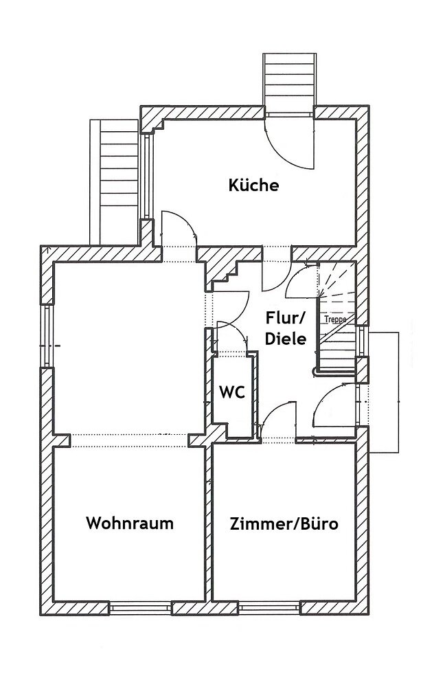 Einfamilienhaus zum Kauf 289.000 € 4 Zimmer 111 m²<br/>Wohnfläche 509 m²<br/>Grundstück ab sofort<br/>Verfügbarkeit Burgdorf - Nord Burgdorf 31303