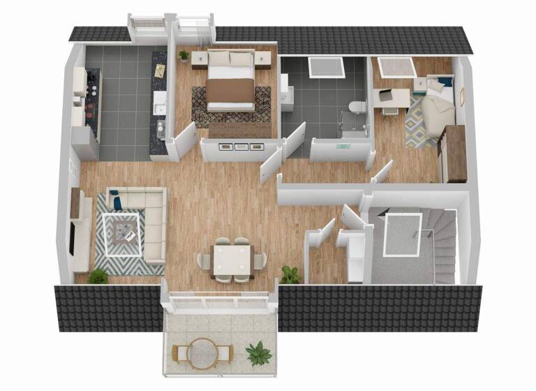 Wohnung zum Kauf - Erstbezug 289.000 € 3 Zimmer 76 m² 3. Geschoss Mörstadt 67591