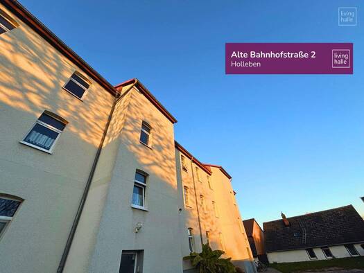 Wohnung zur Miete 400 € 3 Zimmer 76 m² Alte Bahnhofstraße 2 Angersdorf 06179